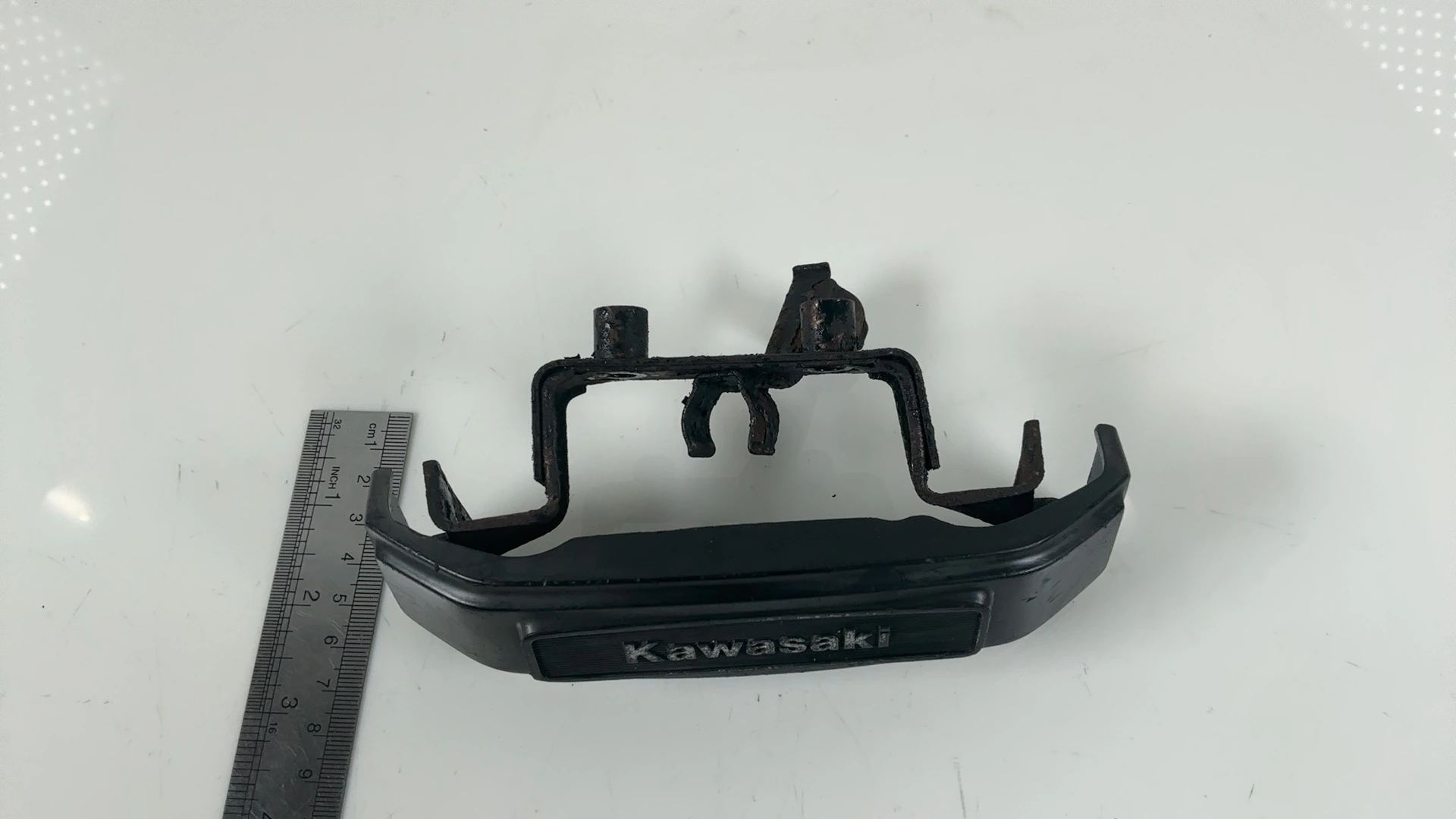 Kawasaki CSR305 KZ305 305cc Front Fork Cover Emblem 1981 1982 OEM 44033-1042 - Image 5