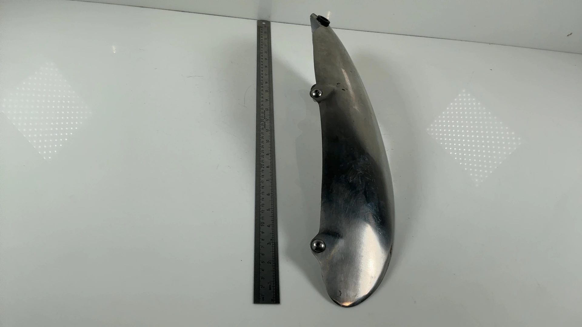 Suzuki Gladius SFV650 650cc Exhaust Muffler Heat Shield 2009-15 OEM 14780-44H10 - Image 4