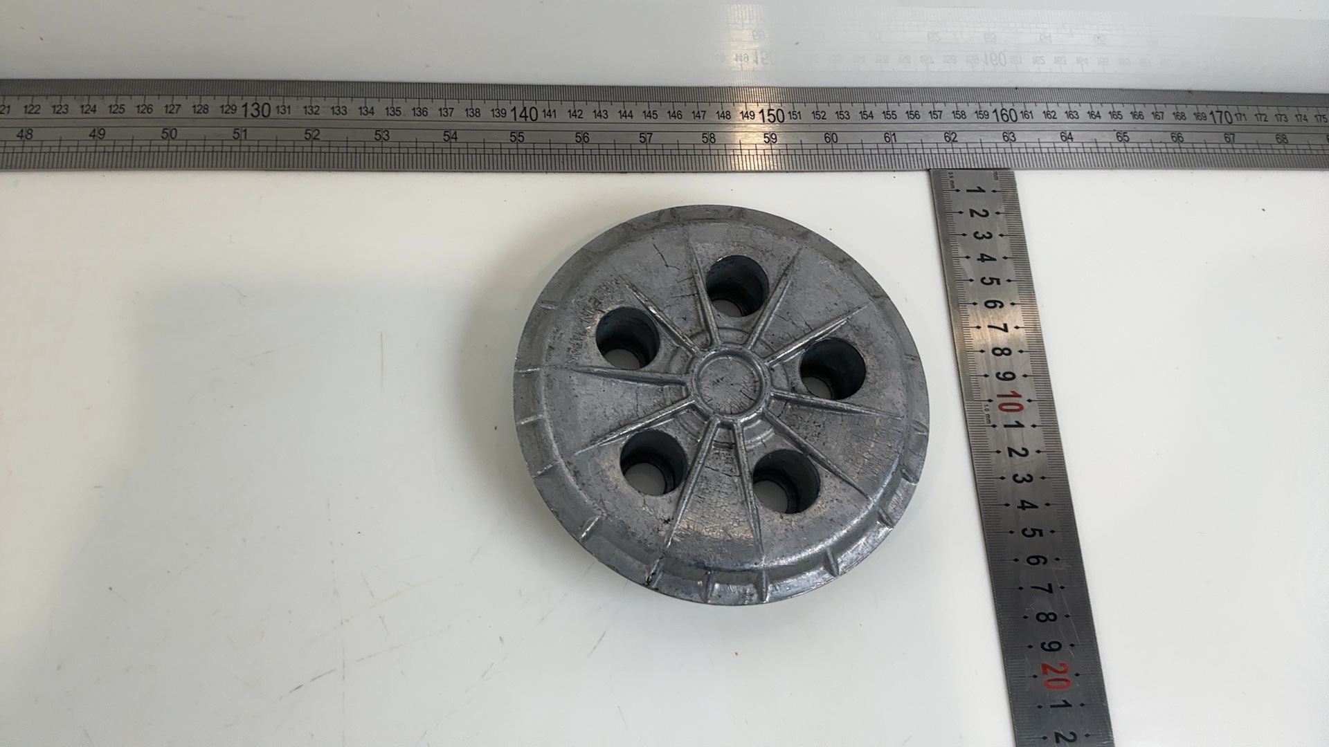 Kawasaki KZ550 KZ750 Z400J 550cc Clutch Pressure Plate 1976-1984 OEM 13187-008 - Image 4