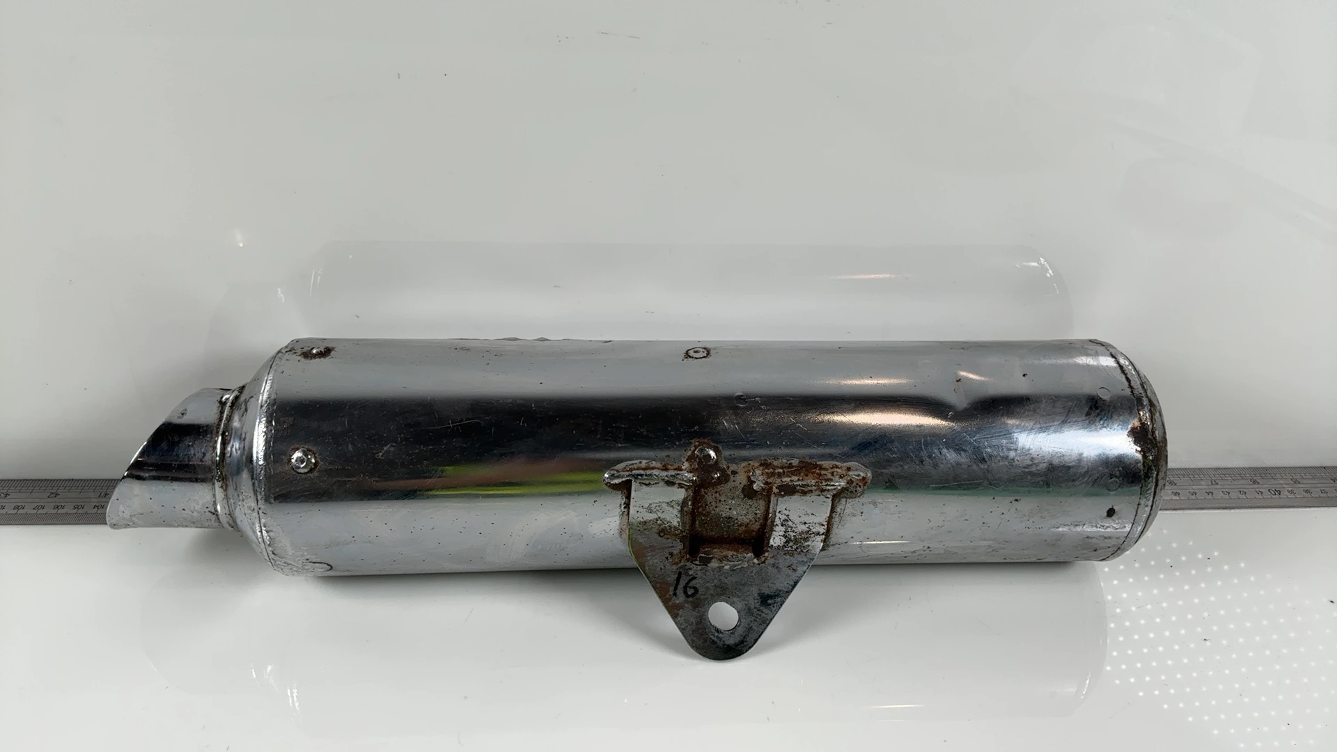 Hyosung GT Comet GT-125 125cc Exhaust Muffler 2002-2008 OEM 14150HM7902PAM HM790 - Image 2