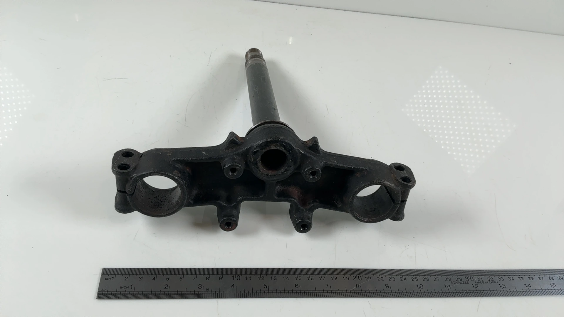 Kawasaki KMX 125 MX125A 125cc Lower Triple Clamp Tree 1986-2002 OEM 44037-1202 - Image 5