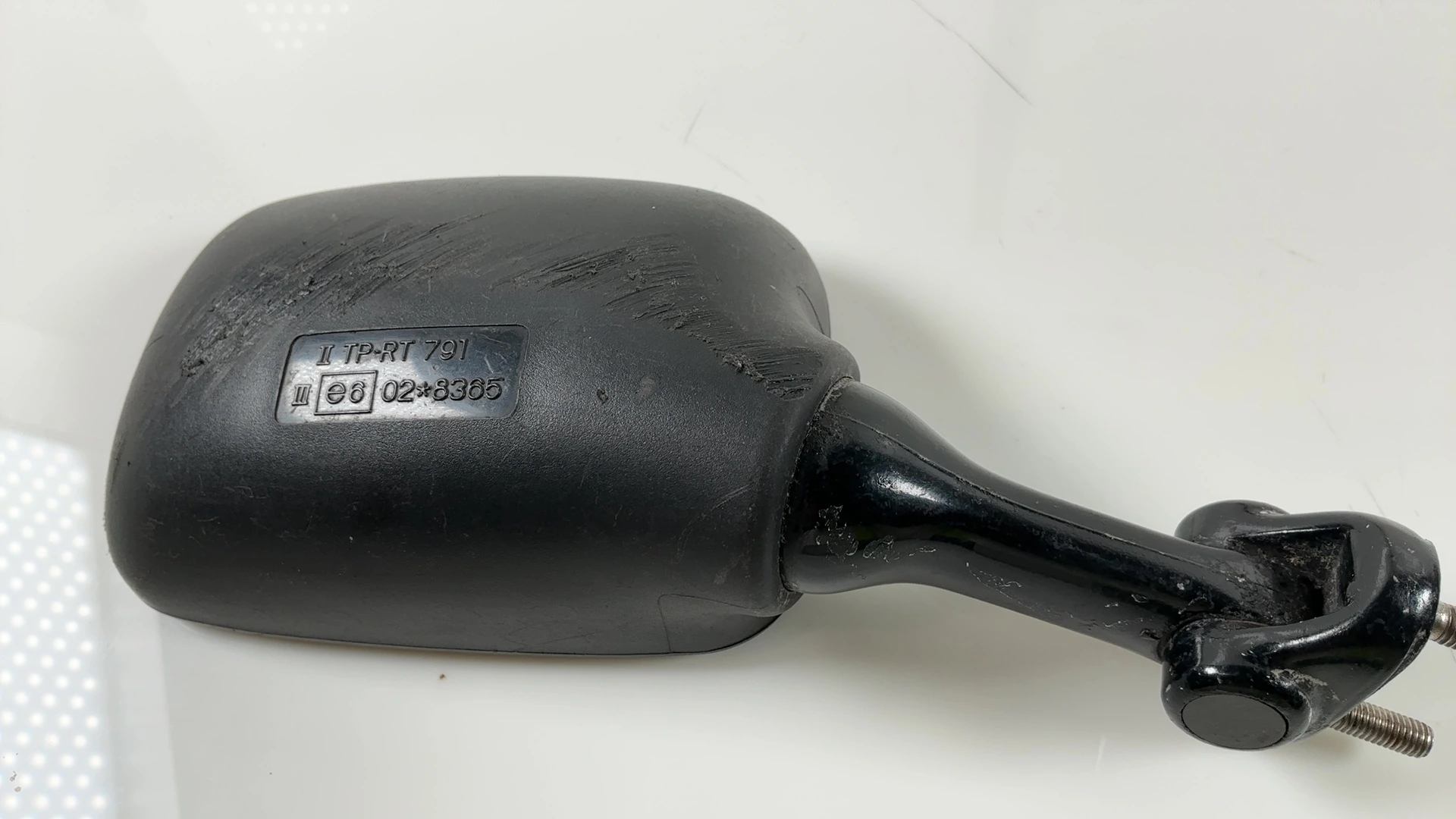 Kawasaki ZXR750 ZX750H 750cc Right Side Mirror 1989 1990 OEM 56001-1377-6F - Image 7