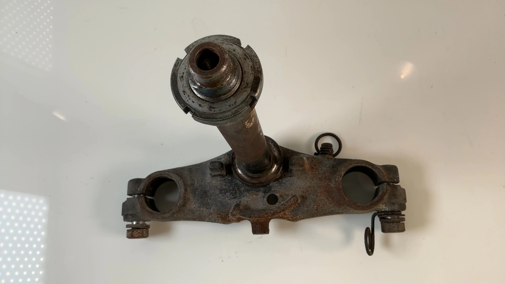 Suzuki TS125 TS125ER 123cc Lower Fork Bridge Yoke 1979-1981 OEM 51410-48500-291