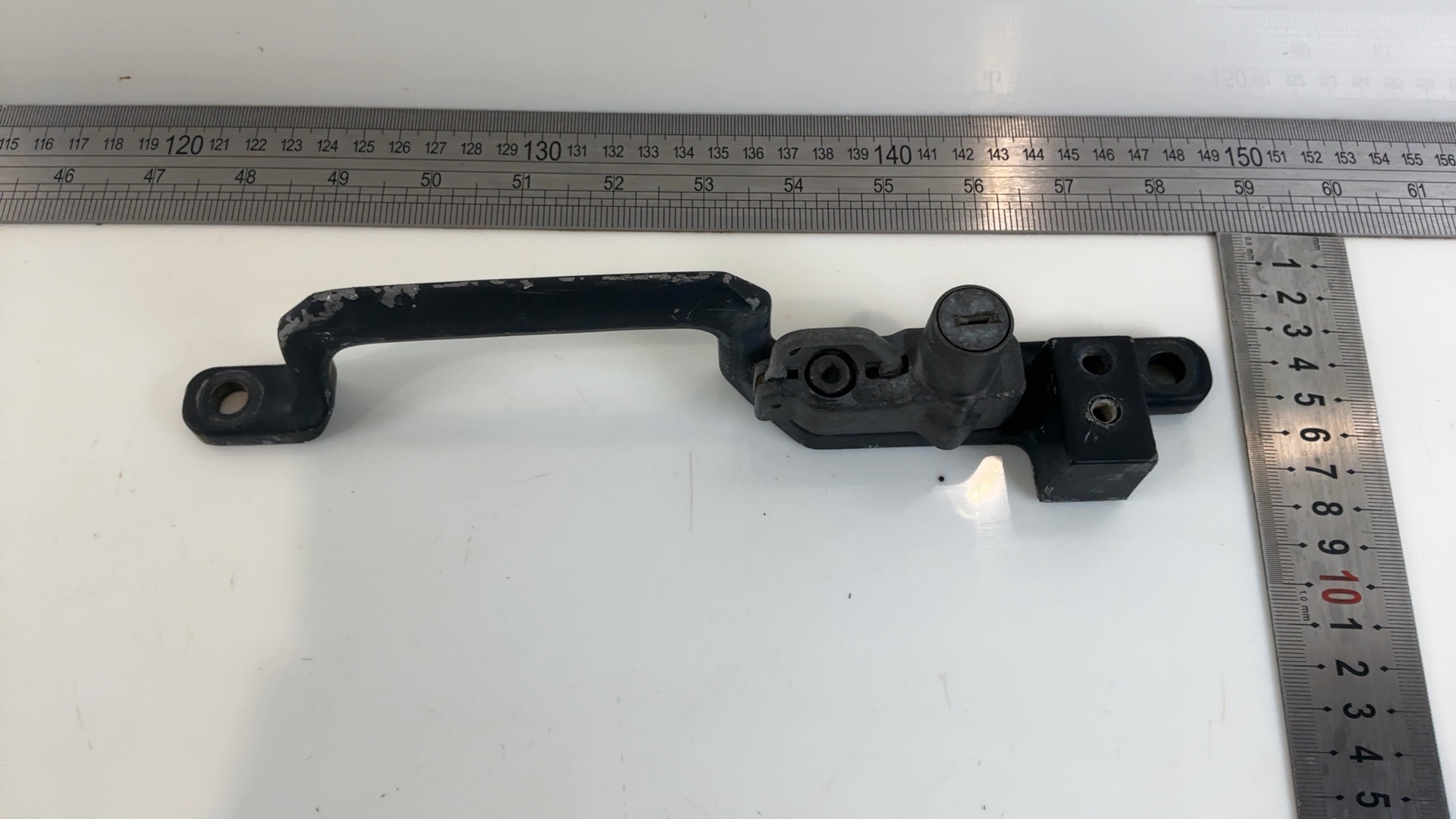 Kawasaki ZZR600 ZX600D 600cc Helmet Seat Lock Handle 1990-1992 OEM 32109-1206 - Image 5