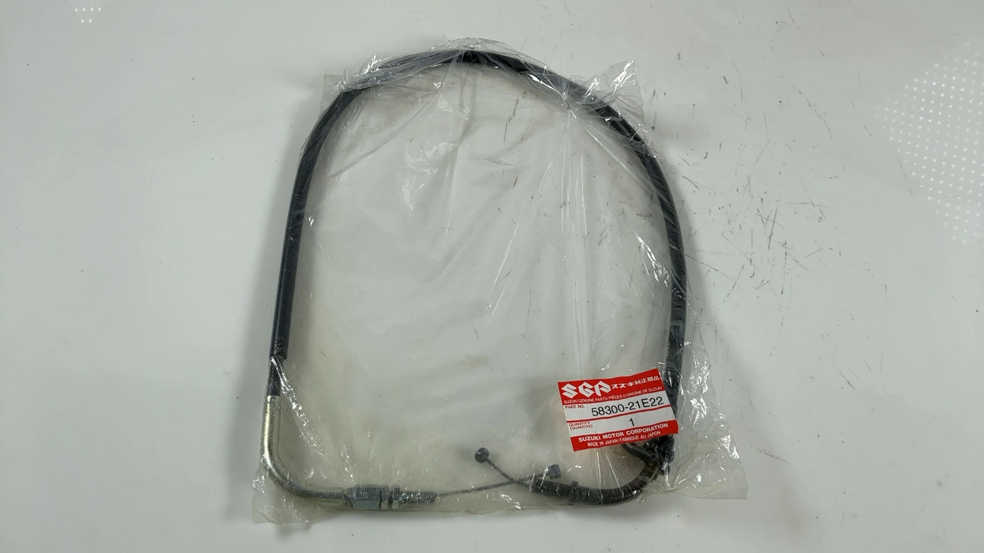 Suzuki RF600R RF600RU GN76B 600cc Throttle Cable No.2 1994-1996 OEM 58300-21E22 - Image 6