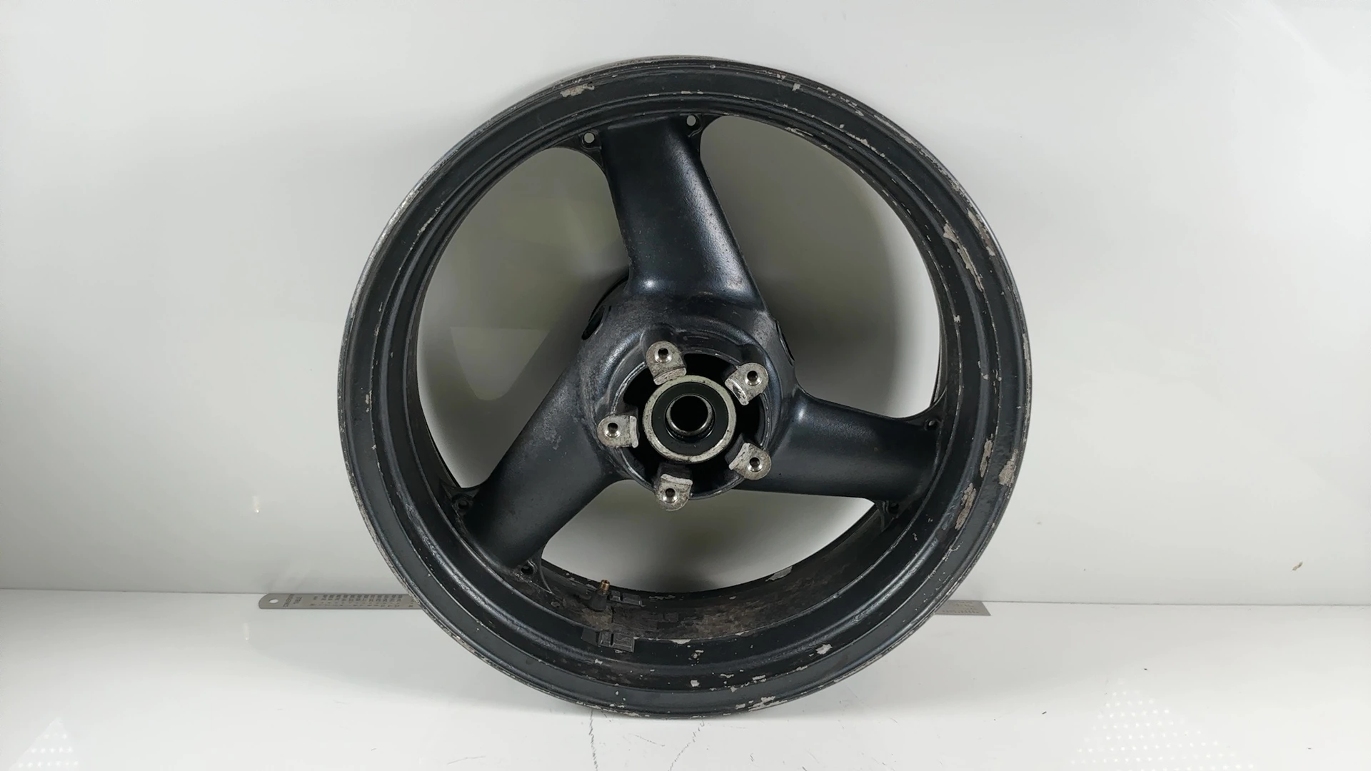Kawasaki Ninja ZXR750 ZX750H 750cc Rear Wheel Rim 1989 1990 OEM 41073-1323-DH - Image 2