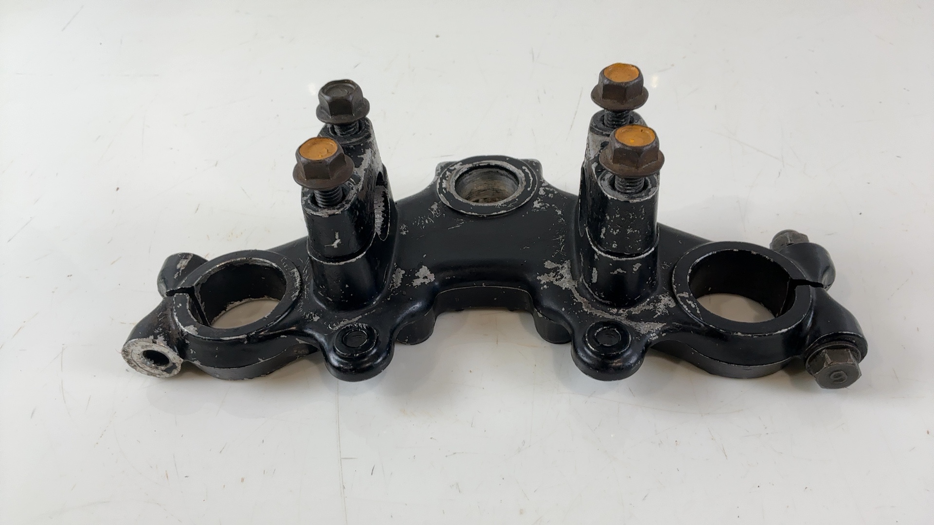 Yamaha RD125LC 10W 125cc Upper Triple Clamp 1982-1987 OEM 10W-23435-00-98 - Image 2