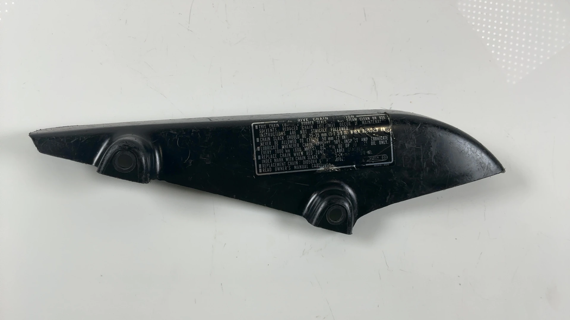 Honda CBR600F F2 F3 600cc Drive Chain Guard 1991-1998 OEM 40510-KY2-700 Honda