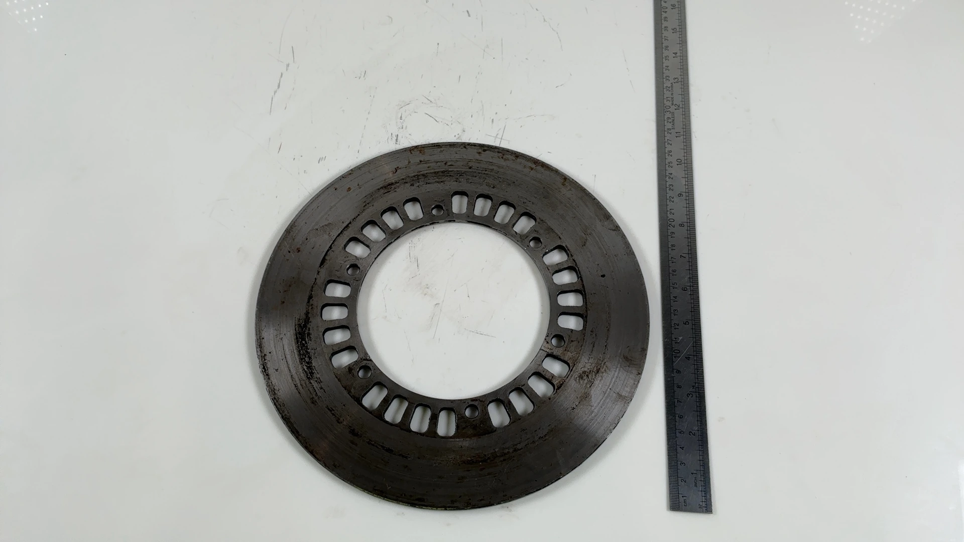 Yamaha Maxim XJ700 700cc Front Brake Disc Rotor 1985 1986 OEM 11U-25831-00-00 - Image 3