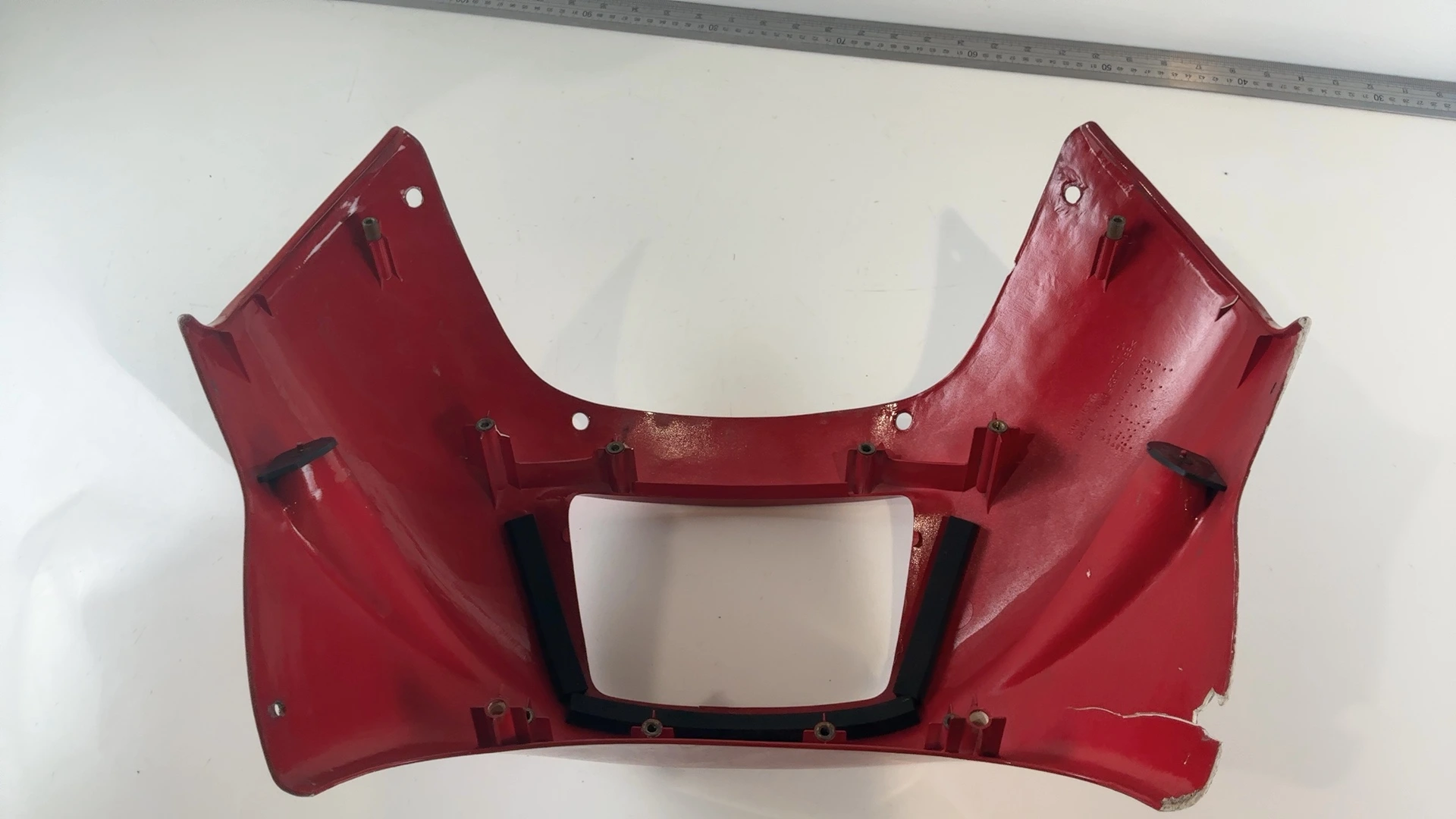 Honda Transalp XL600V 600 Upper Front Fairing Cowl 1994-1999 OEM 64201-MAB-620 - Image 2