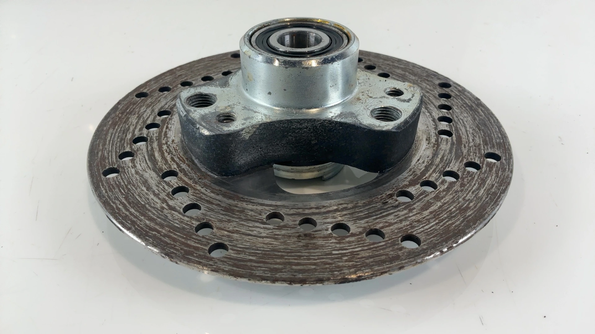 Peugeot Speedfight 2 100 Front Brake Disc Hub Assembly 2009 2010 OEM 736290 - Image 5