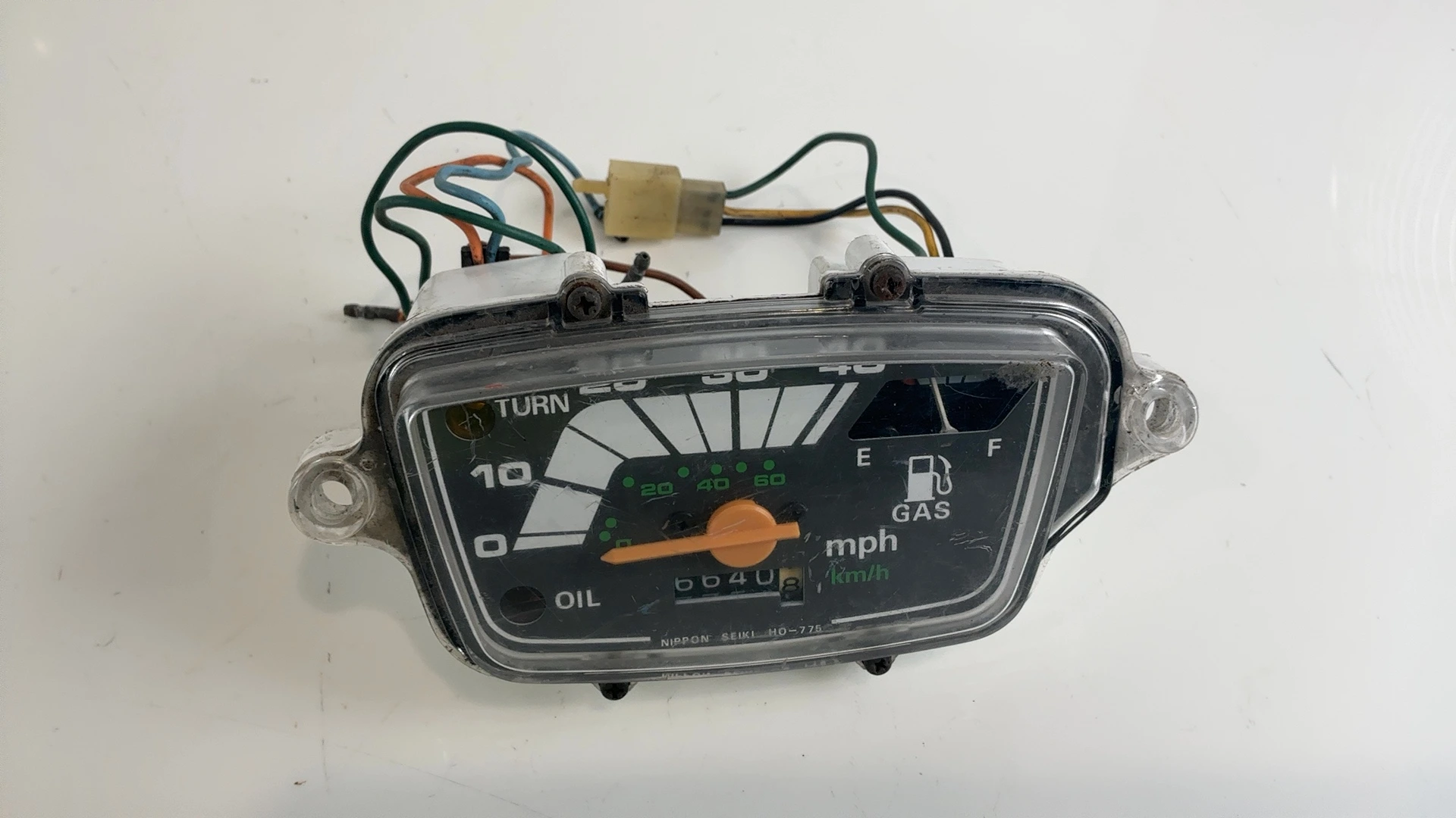 Honda Melody AB07 50cc Speedometer Gauge 1980 1981 OEM  37200-MA2-003 - Image 1