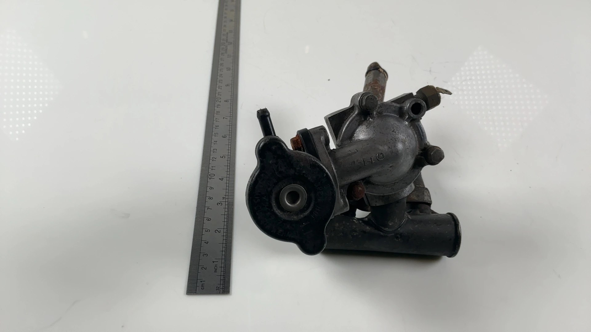 Kawasaki ER5 ER500 500cc Thermostat Housing Filler Neck 1996-2000 OEM 16160-1113 - Image 4