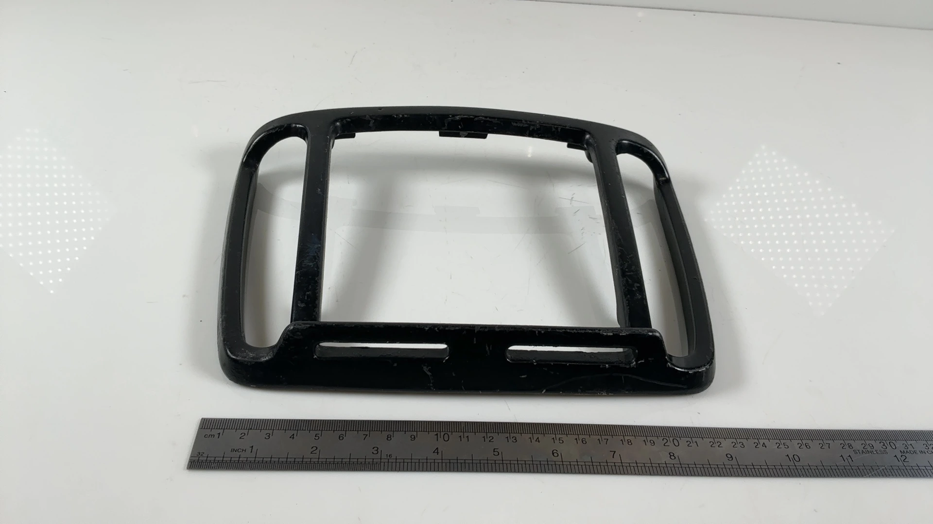 BMW K100RS K100 K75 1000cc Rear Luggage Rack Cover Trim 1983-84 OEM 23000679 - Image 5