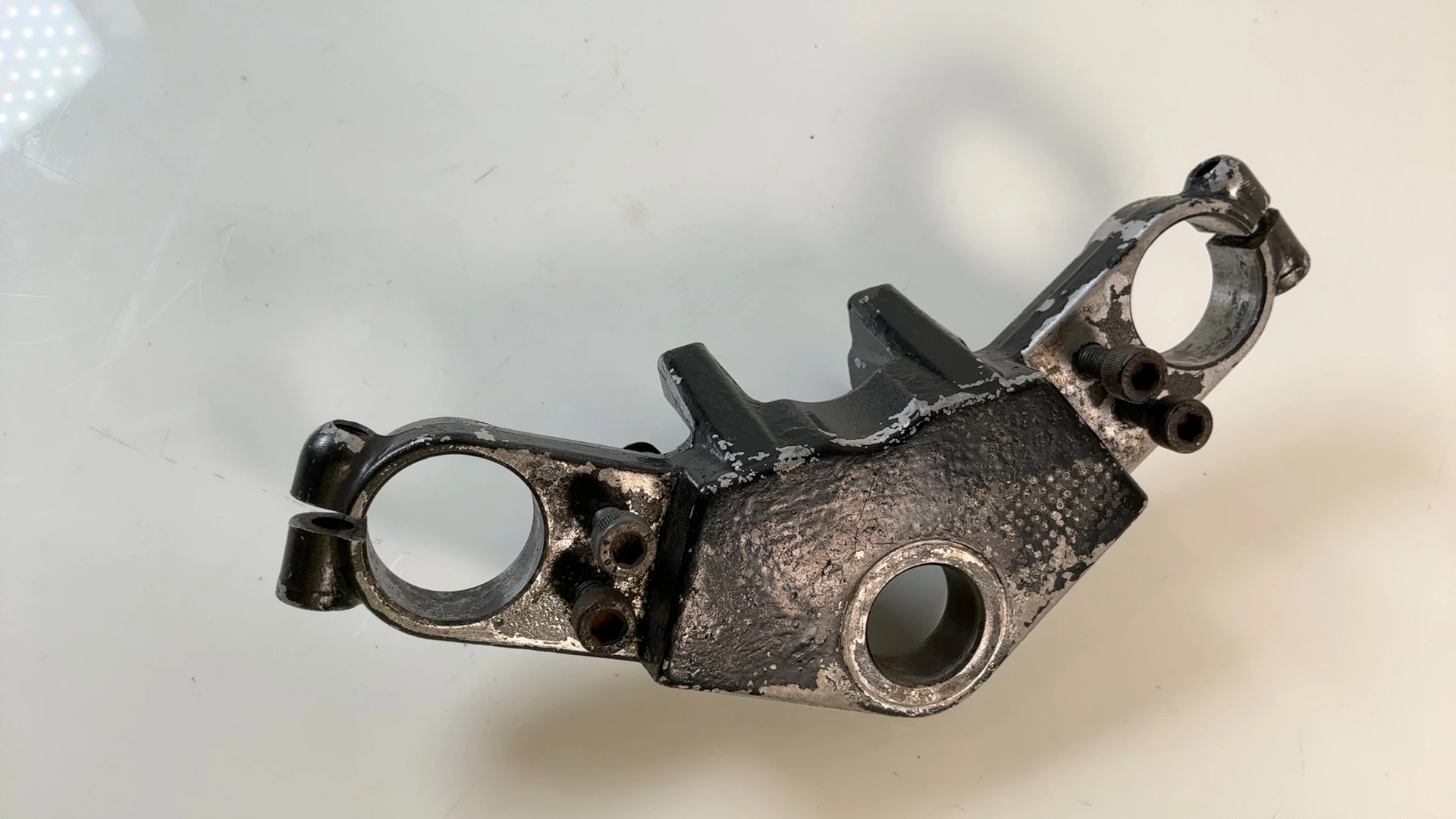 Kawasaki Ninja 250R EX250 250cc Upper Triple Tree Clamp 1988-2007 OEM 44039-1163 - Image 6