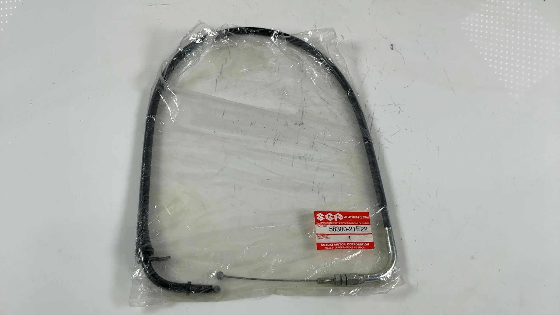 Suzuki RF600R RF600RU GN76B 600cc Throttle Cable No.2 1994-1996 OEM 58300-21E22 - Image 6