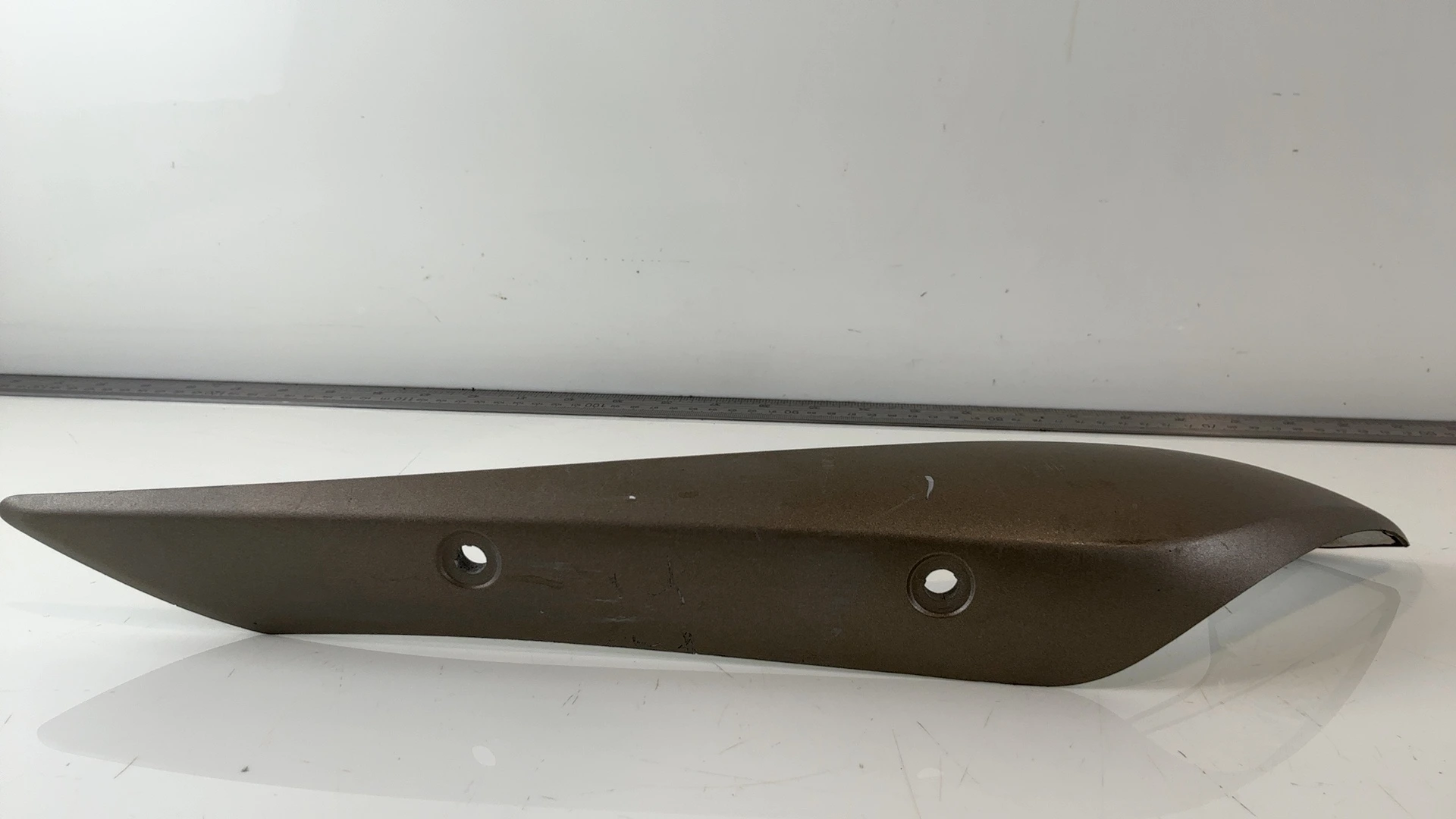 Yamaha YZF-R1 5VY 1000CC Left Exhaust Muffler Upper Guard 2004-6 5VY-14718-01-P0 - Image 3