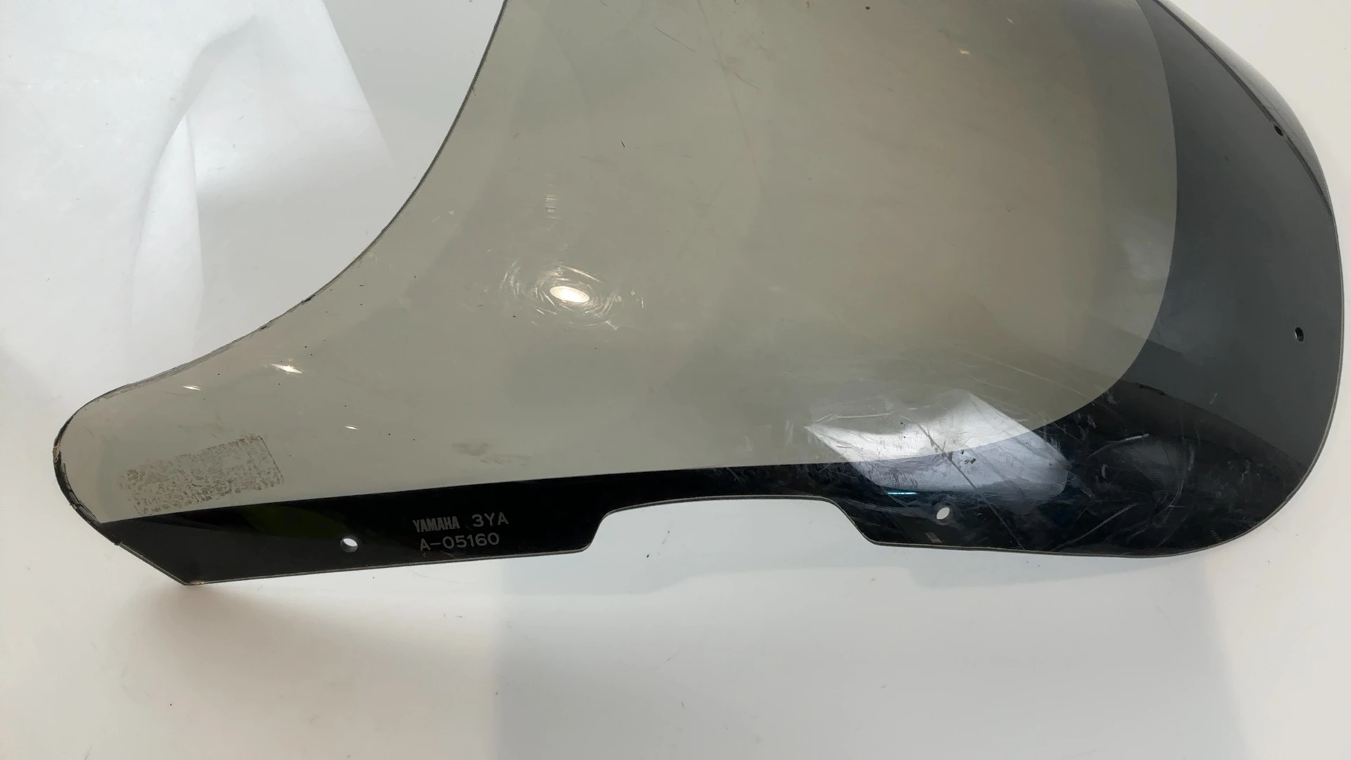 Yamaha FJ1200 3YA 1200 cc Front Windshield 1991-1992 OEM 3YA-28381-01 A-05160 - Image 8