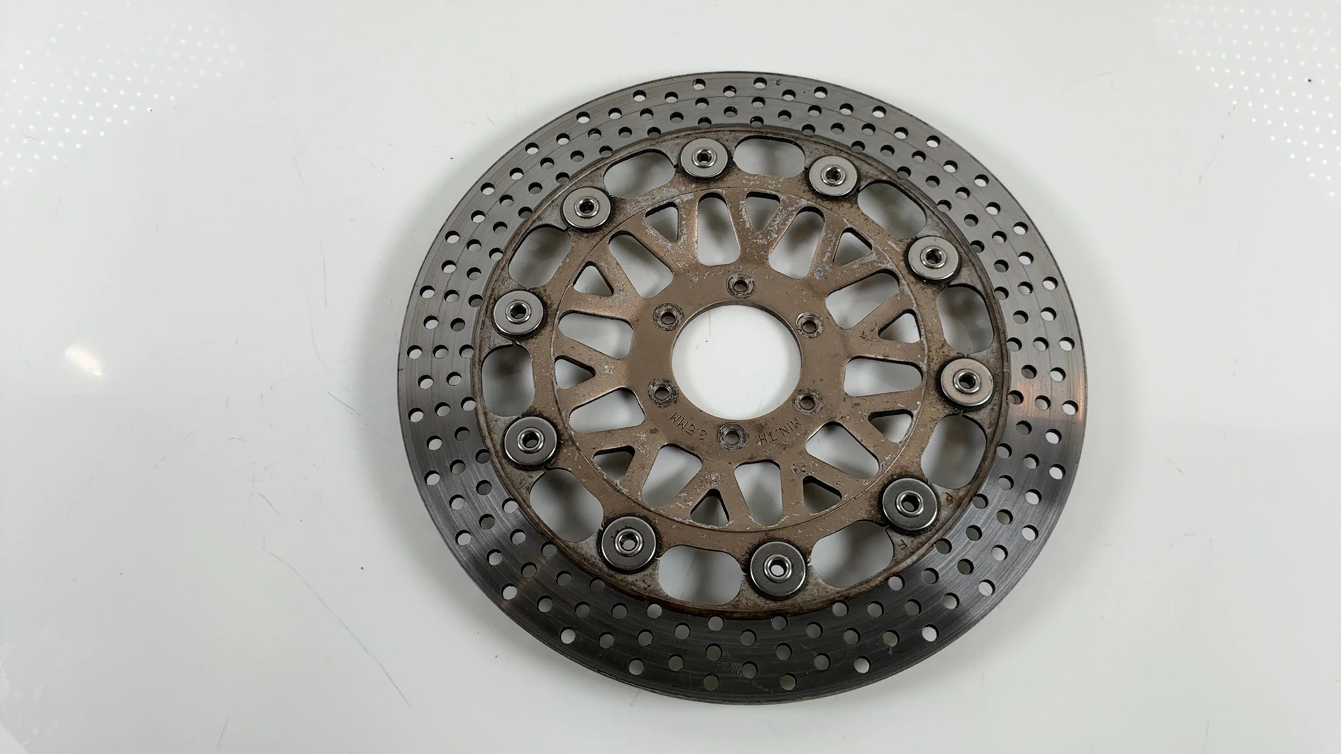 Honda RS125 NF4 125cc Front Brake Rotor 1987-1994 OEM 45251-NF4-000 - Image 6