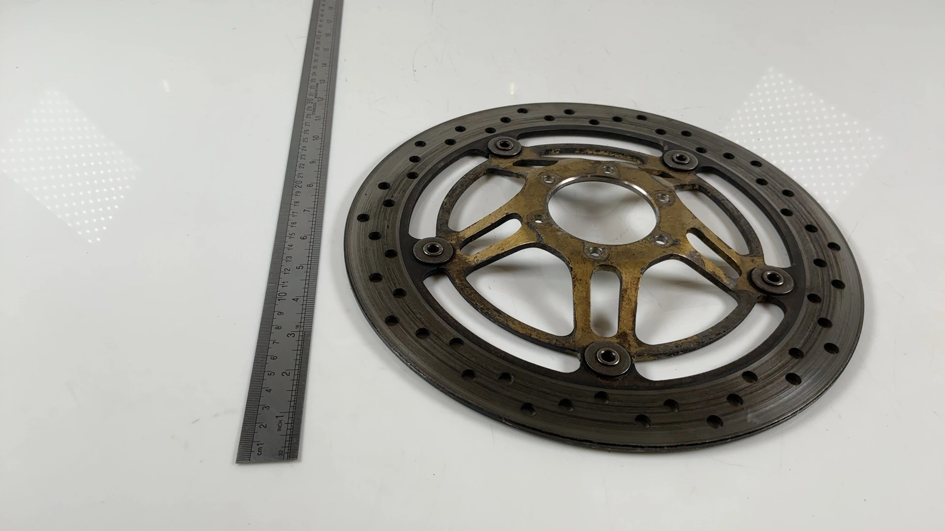 Honda Hornet CB600F 600 Front Brake Disc Rotor 2005 2006 OEM 45120-MBZ-K01 - Image 4