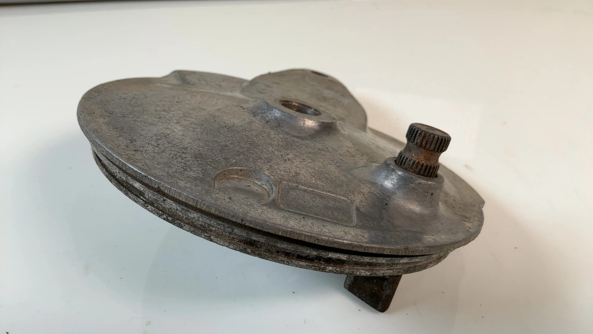 Yamaha Enduro DT125 125cc Rear Brake Drum Plate 1974-1976 OEM 437-25026-10-35 - Image 4