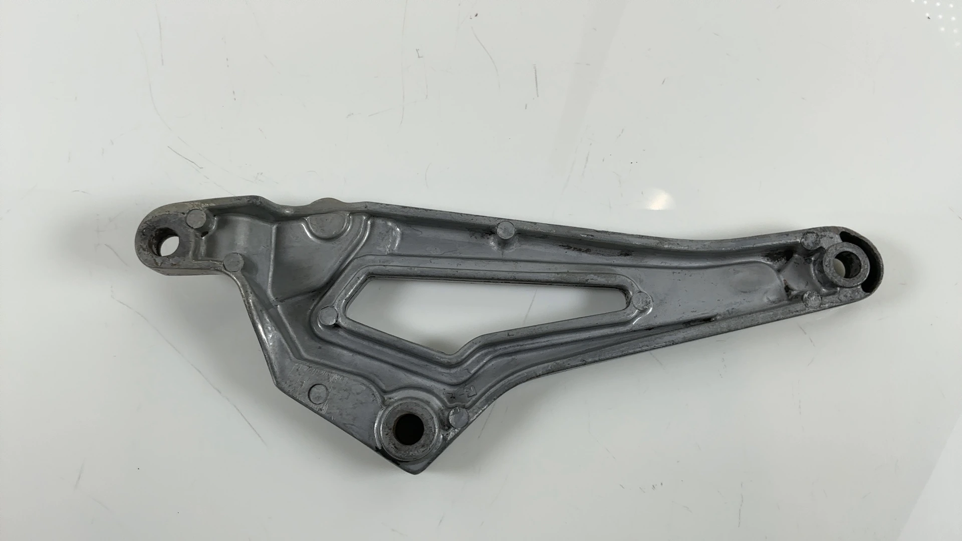 Yamaha RD125LC RD125 LC 125cc Left Side Foot Rest Bracket 1982-1986 10W-27442-01 - Image 4
