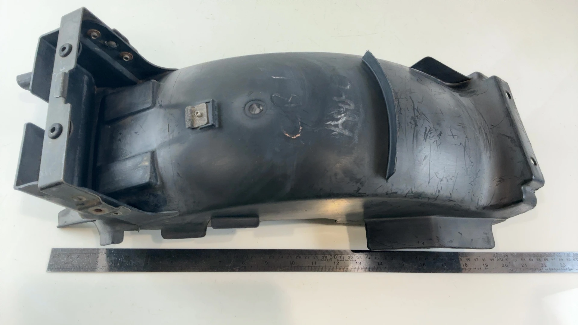 Honda CB1 NC27 400cc Rear Inner Fender Mudguard 1989 1990 OEM 80101-KAF-0000 - Image 3