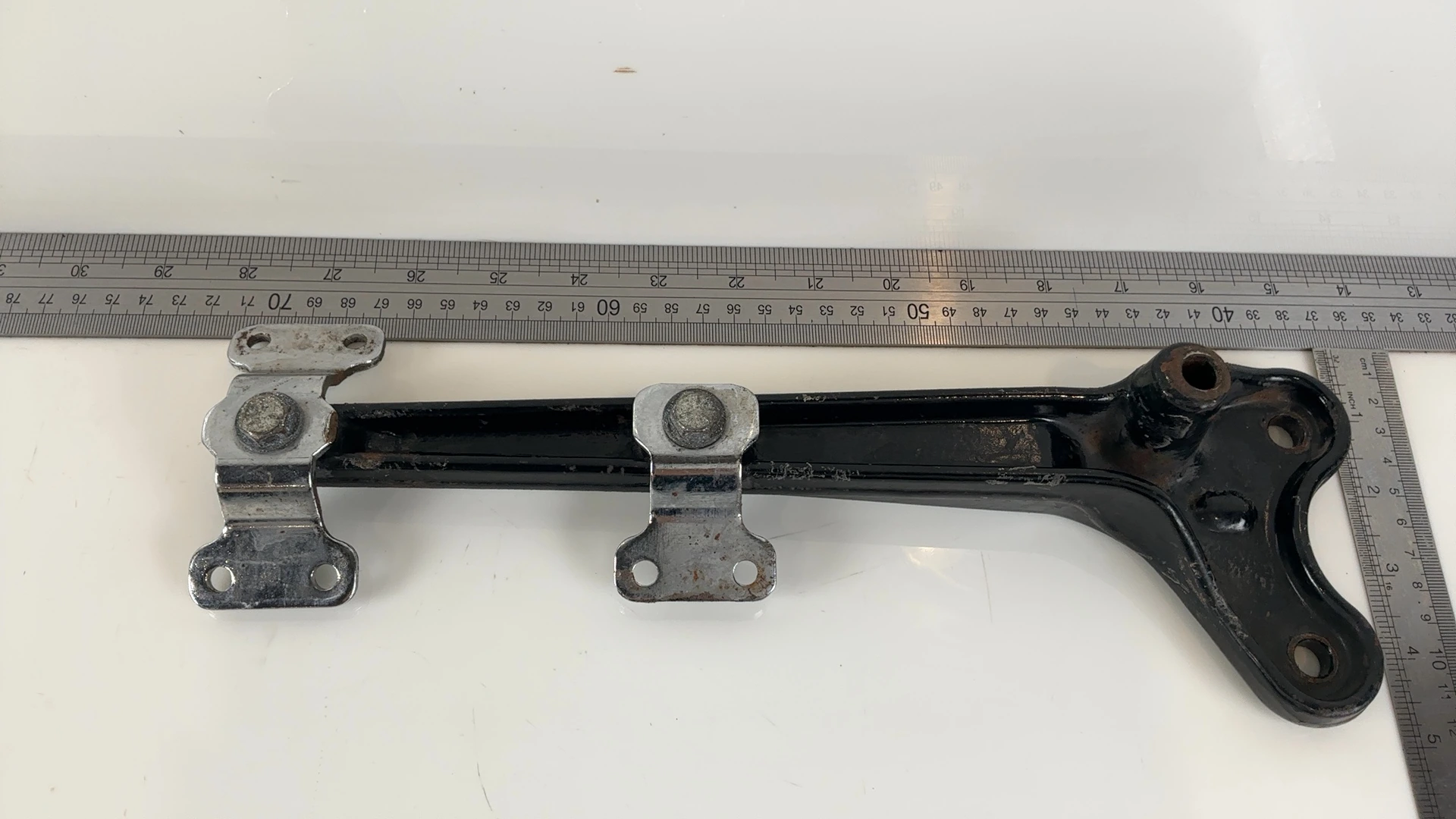 Harley Softail Fatboy FLSTF 1450 Exhaust Support Bracket 2000-2006 OEM 65436-00 - Image 3