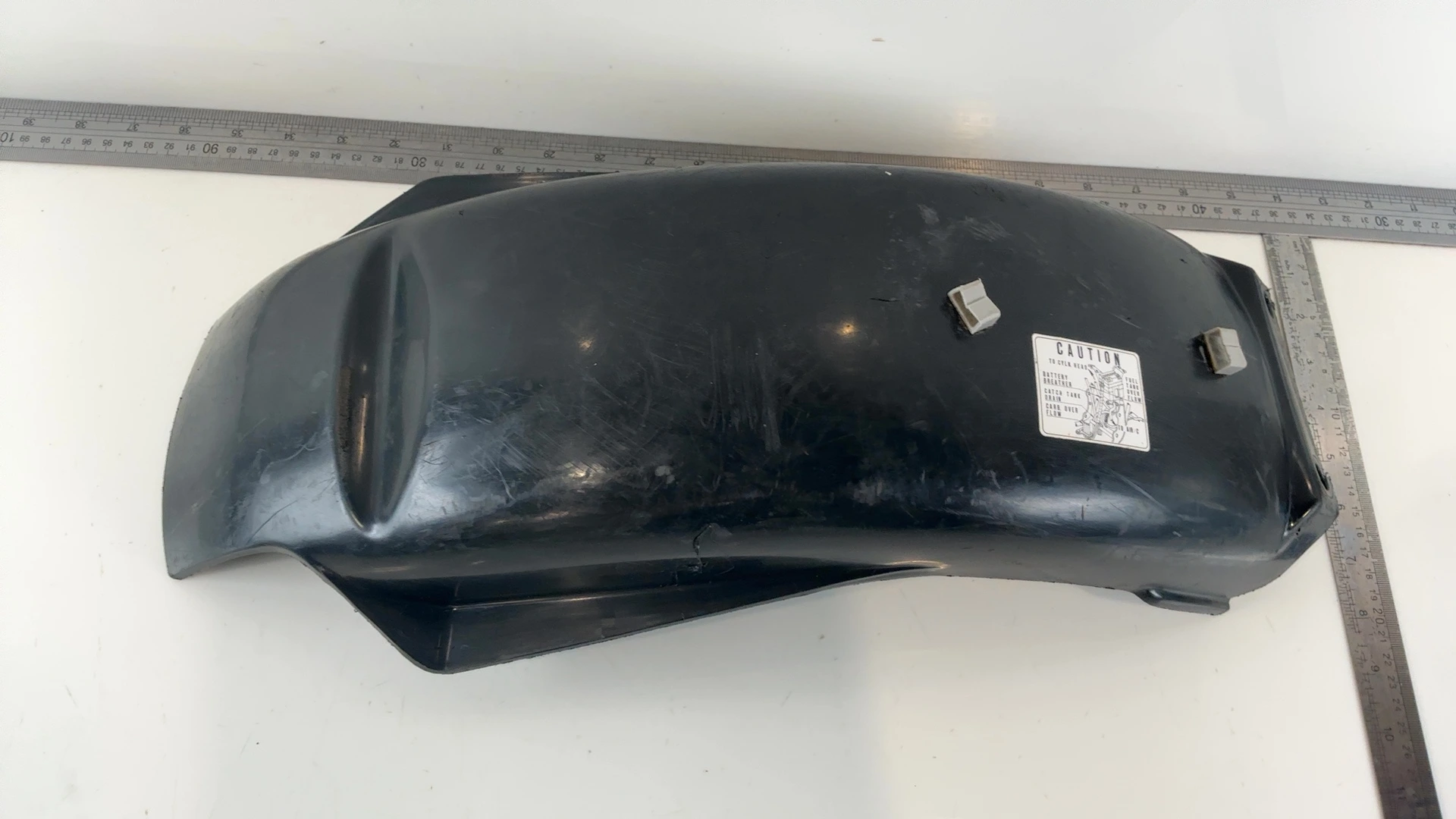 Honda CB750 Four SOHC 750 Rear Inner Fender 1969-1978 OEM 80105-341-010 - Image 3