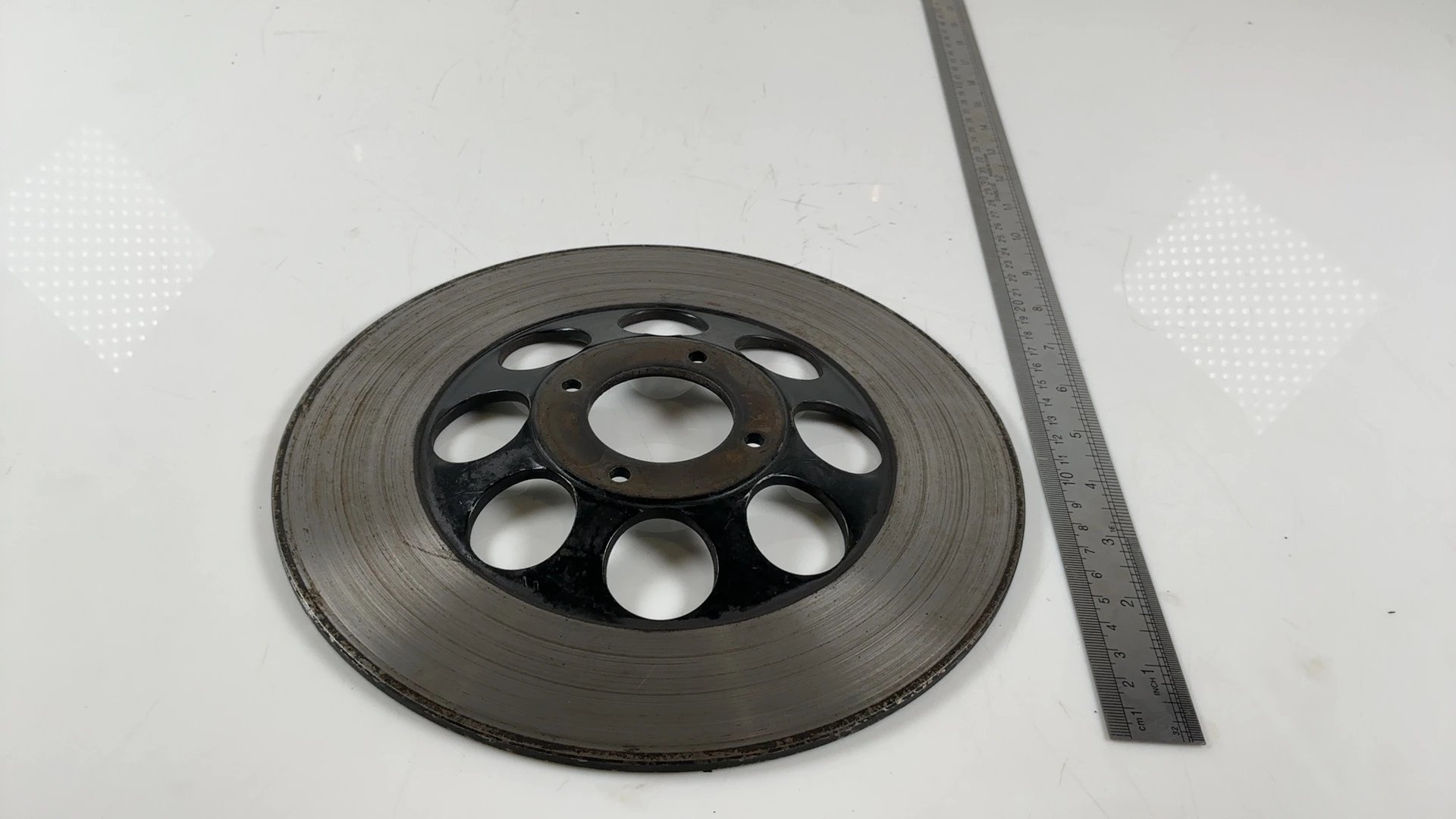 Honda CB125S CB125 125cc Front Brake Disc Rotor 1974 1975 OEM 45121-107-720 - Image 3