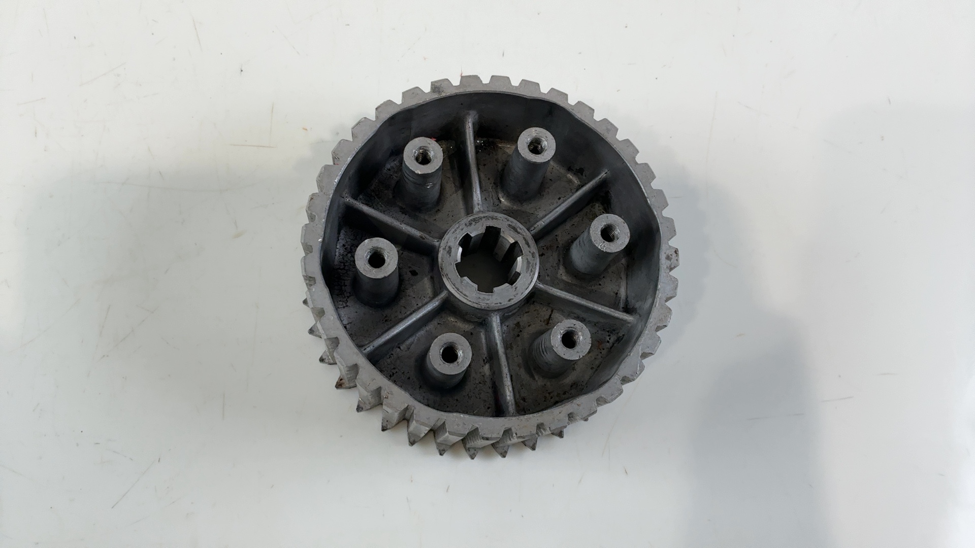 Suzuki TS250 TS 250 250cc Clutch Hub Center Sleeve 1980 1981 OEM 21411-30000 - Image 4