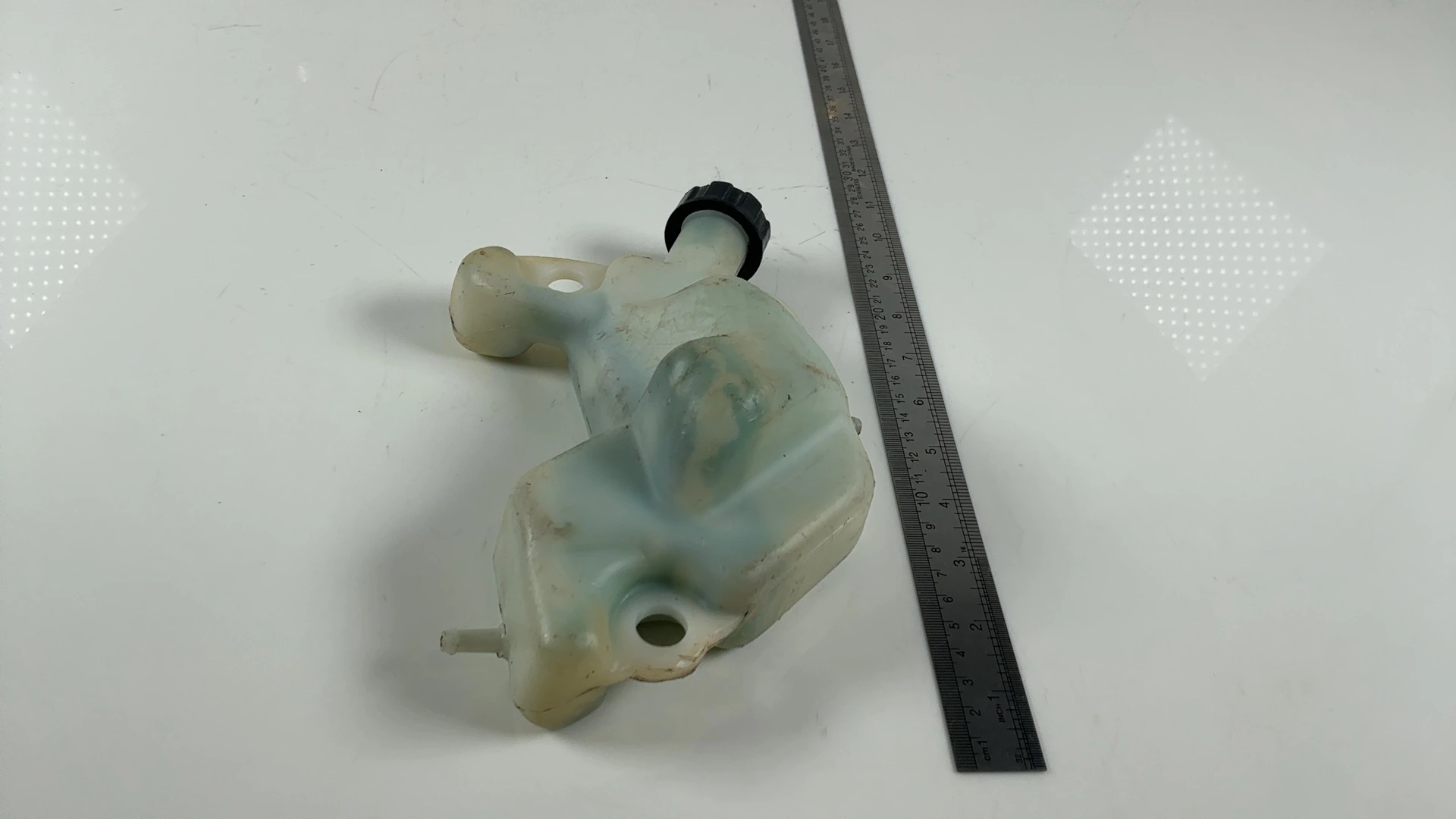Suzuki RG250 Gamma GJ21A 250cc Coolant Reservoir Tank 1983-1984 OEM 17911-16700 - Image 3