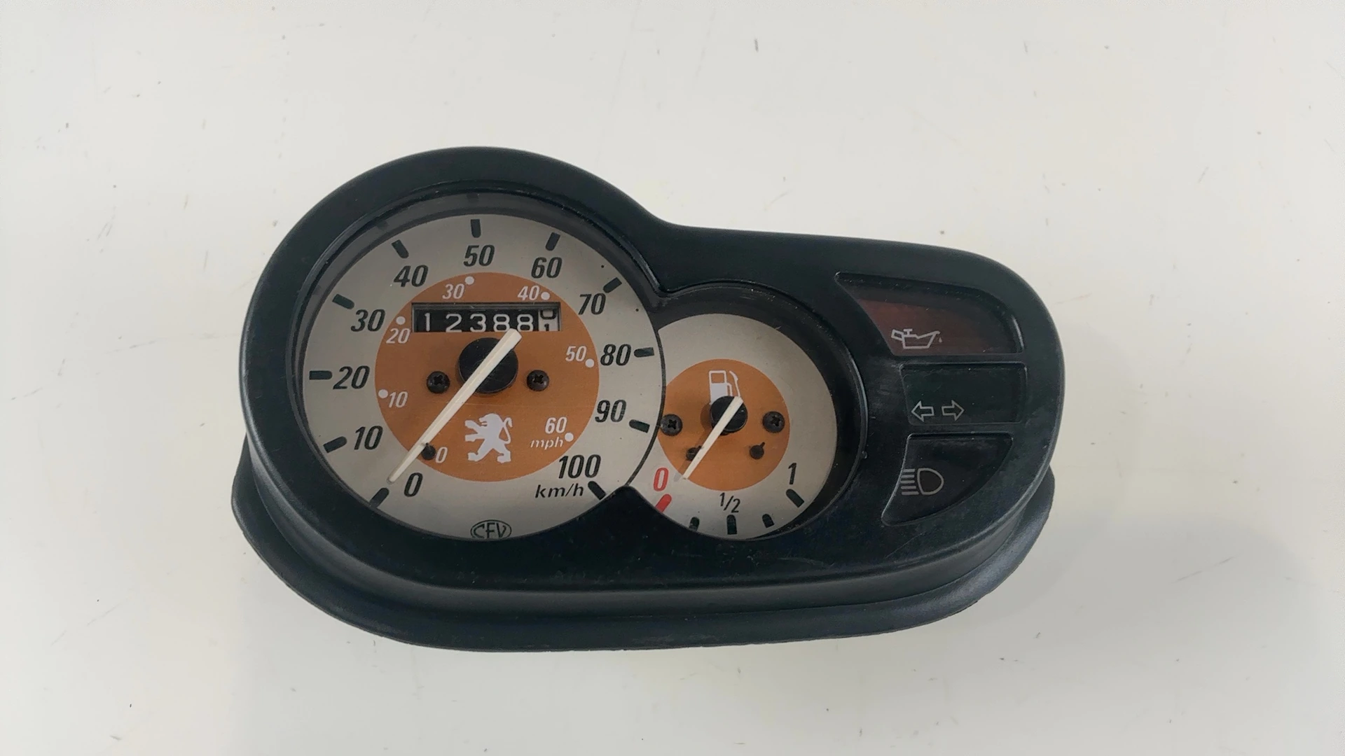 Peugeot Trekker TKR 50 50cc Speedometer Instrument Cluster 1997-2001 OEM 748981