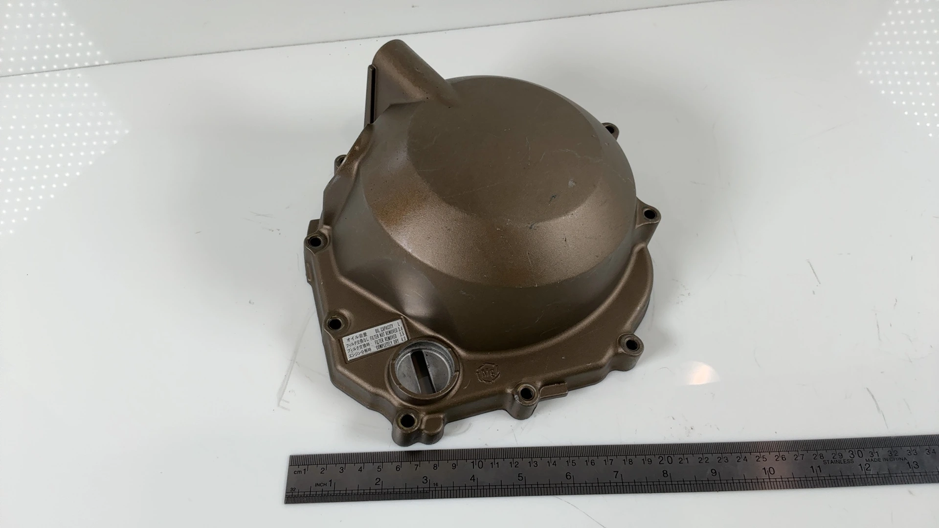 Kawasaki Ninja ZX-6R ZX600 600cc Engine Clutch Cover 1998-2002 OEM 14032-1477 - Image 1
