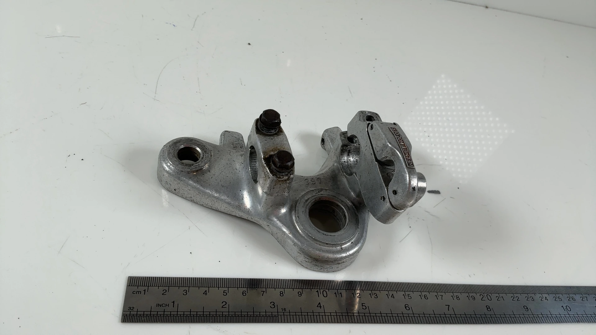 Honda CB100 CL100 100cc Upper Fork Bridge Triple Tree 1970-1972 OEM 53231-105-000 - Image 5