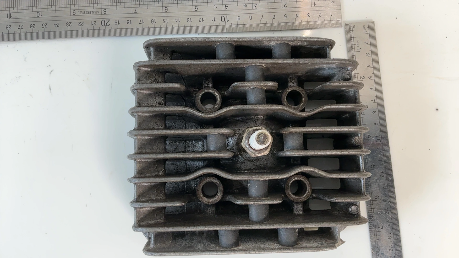 Kawasaki KH125 KH 125 125cc Cylinder Head 1975-1998 OEM 11001-1099 - Image 7