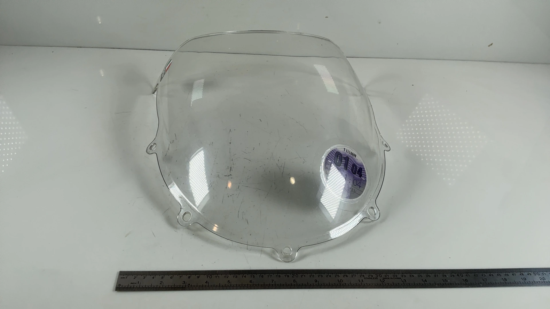 Suzuki GSXR750 GSX-R 750CC Bubble Wind Screen 1996-1999 OEM 94611-33E00 - Image 5
